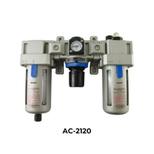 <sup>1</sup>&frasl;<sub>4</sub>" Air Filter, Regulator & Lubricator Unit - 35-CFM Max. Flow