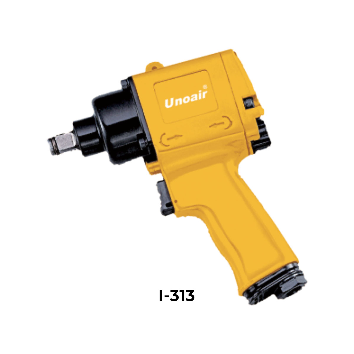 <sup>3</sup>⁄<sub>8</sub>", 260 ft-lb Air Impact Wrench - Twin Hammer Type Trigger