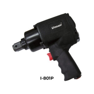 1" Heavy Duty Air Impact Wrench, 1" Anvil Length - Twin Hammer Type Trigger