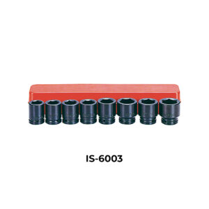 <sup>3</sup>&frasl;<sub>4</sub>" Socket Set (Metric) - 8 Pieces